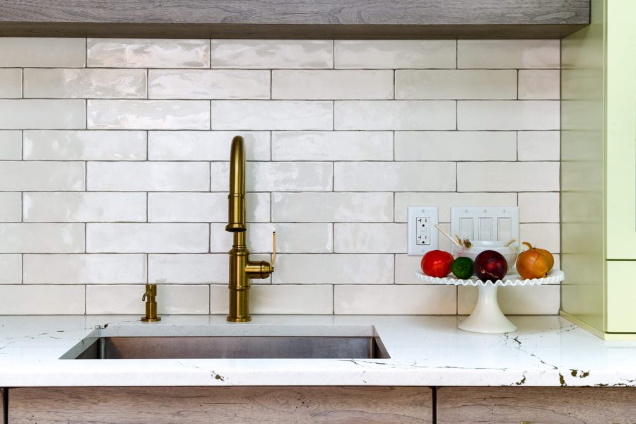 brick wall kitchen design