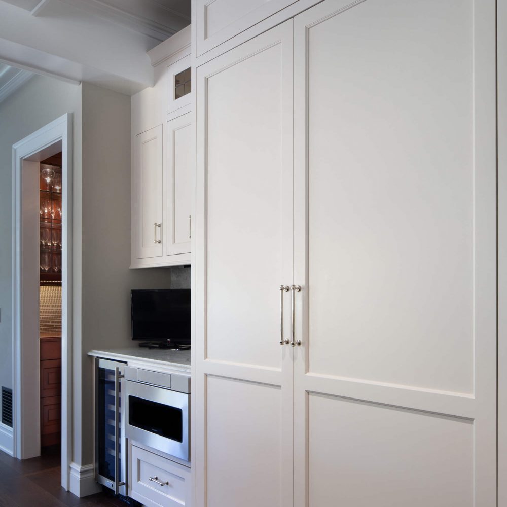 white long cabinet